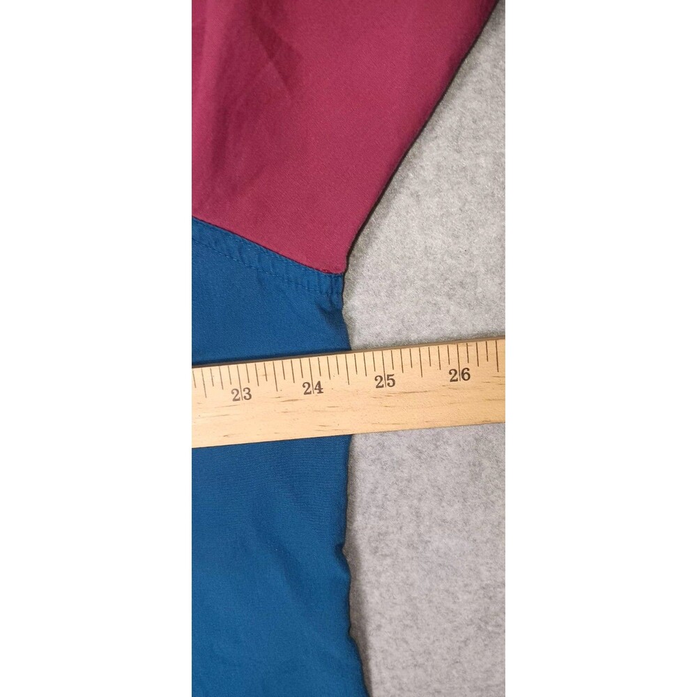 Vtg Cabin Creek 90s Colorblock Button Up Mens XL Retro Fresh Prince Hip Hop Swag - Picture 8 of 12